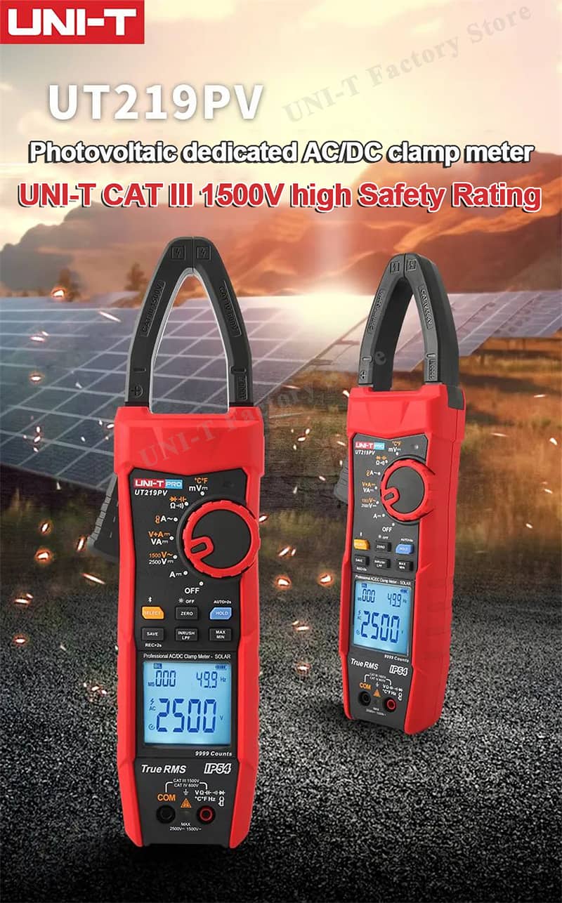 UNI-T UT219PV Professional AC/DC Clamp Meter In Pakistan 1