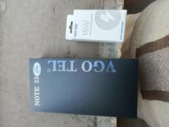 vego tel note 23 ,Ram 8 gb Rom256, media tech Helio g99, only open box