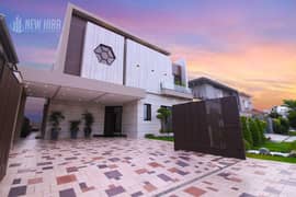 Main Back Top Location - 1 Kanal Fully Furnished Luxury Modern House for Rent in B Block, Phase 6 DHA Lahore