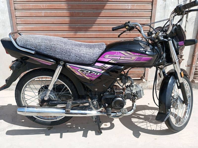 Honda Cd 70 Dream Black 0