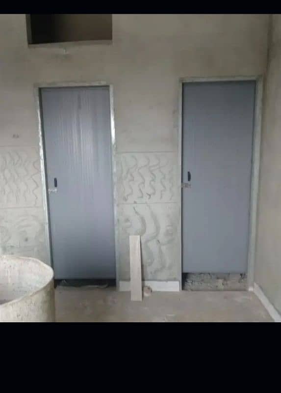 Pvc doors,Fiber doors, Floding door/wooden door/new door 4