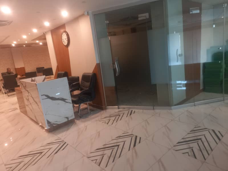 Blue Area Office 800 Square Feet Jinnah Avenue For Rent 1