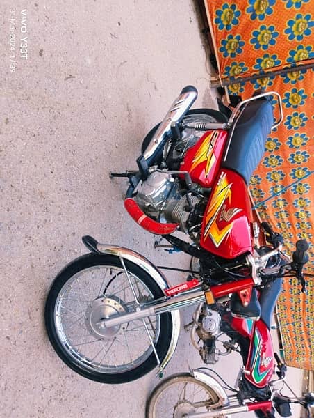 Bike Honda 125 2021 model for sale 5