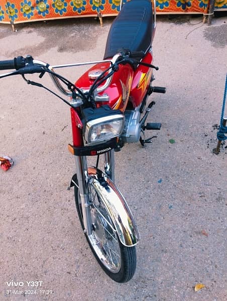 Bike Honda 125 2021 model for sale 6