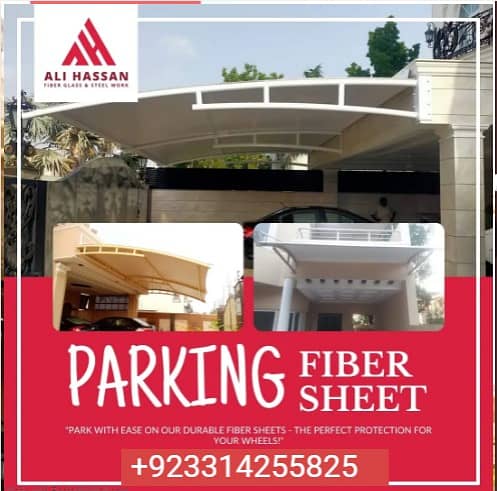 Car parking sheds/ Fiber shades , fiberglass shades 0