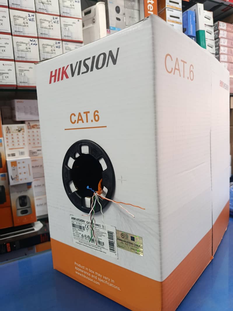 Cat 6 Cable | Hikvision Original 23 awg | All Brands At Low Price 0