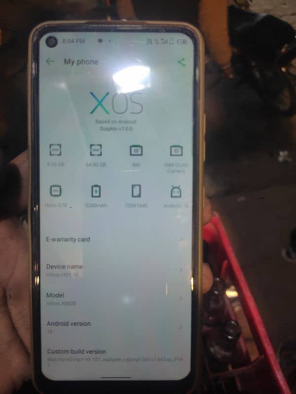 infinix hot 10 4/64gb 6