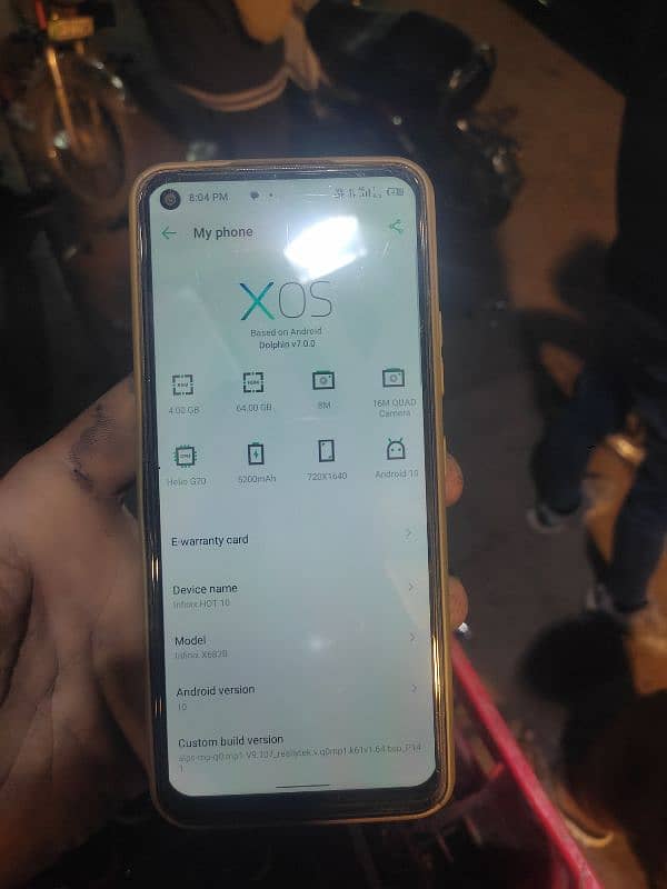 infinix hot 10 4/64gb 7