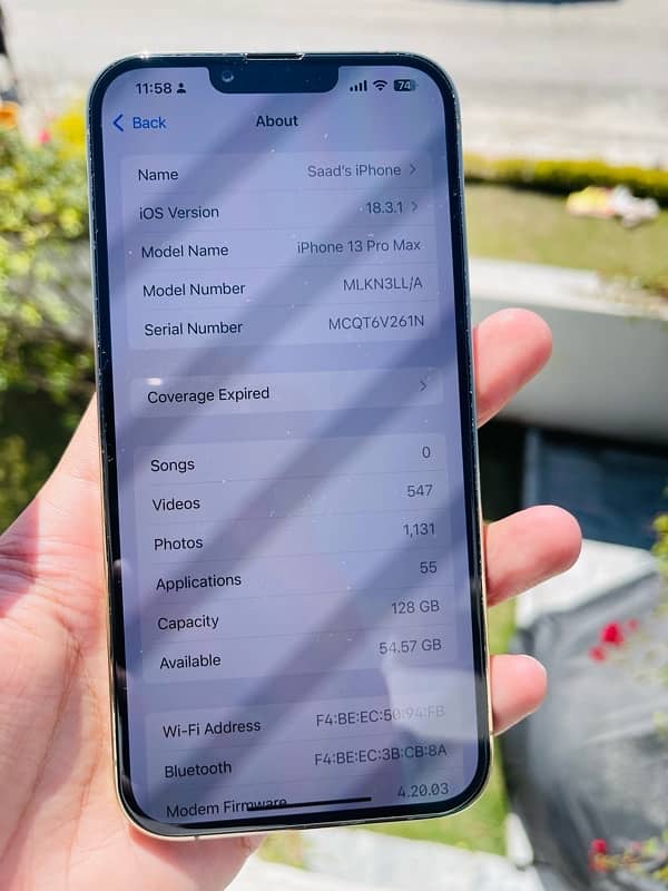 Iphone 13 pro max 128gb non pta jv 7