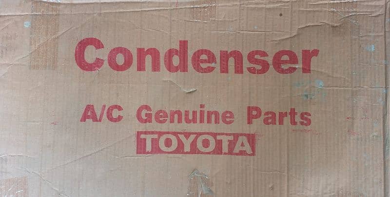 Toyota Yaris 100% original AC condenser 0