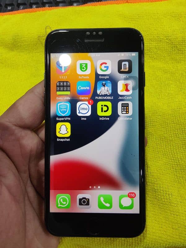 I Phone 7 no fault full smoth non pta 128Gb 5