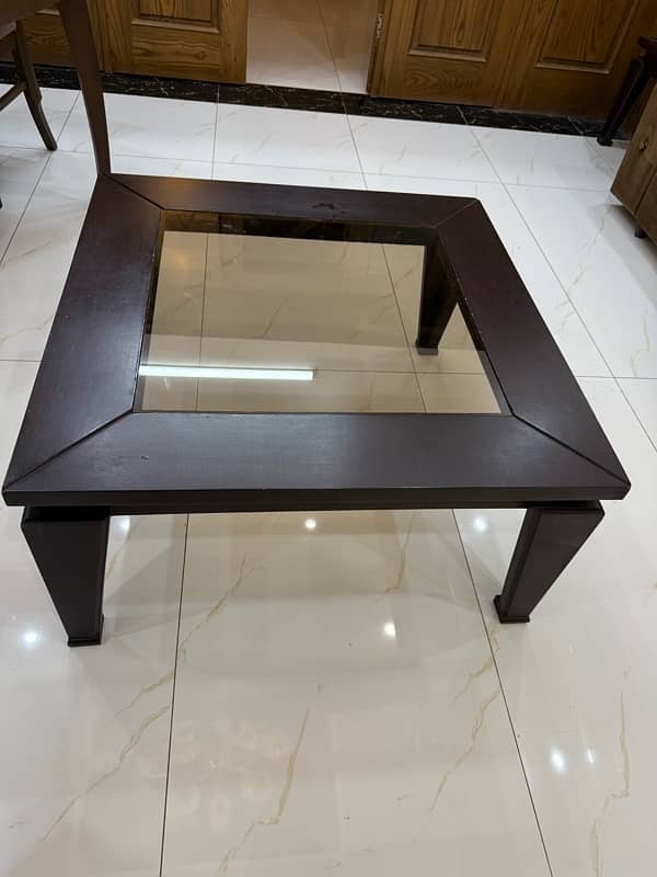 Center Table with Two Side Tables for Sale – Excellent Condition! 1