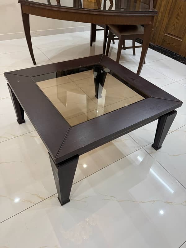 Center Table with Two Side Tables for Sale – Excellent Condition! 2