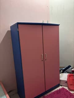 pink n blue unisex closet for kids room