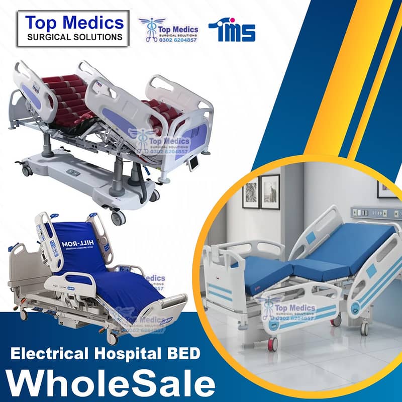 Whole Sale Electric ICU Patient Bed On Sale -ICU BED - Surgical Bed 6