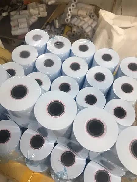 THERMAL Printer Paper ROLL,Food Panda Roll, Q-Matic ATM ECG Ultrasoun 4