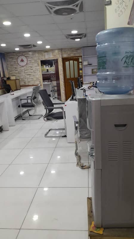 Fully Furnished 800 Square Feet Office Available In Shahra-e-Faisal For rent 10