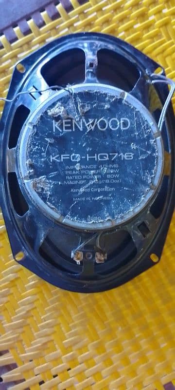 A Pair Original Kenwood And JVC. 3