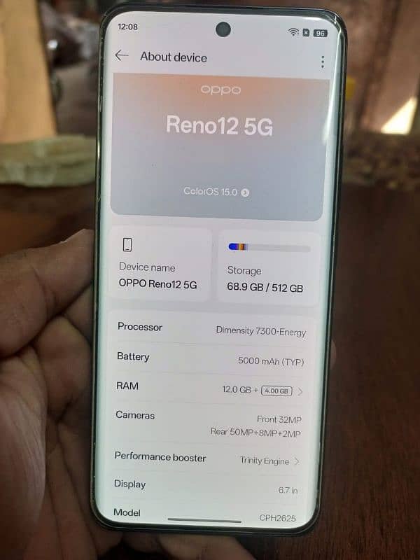 Oppo Reno 12 5G Whatsapp pr rabta karan 5