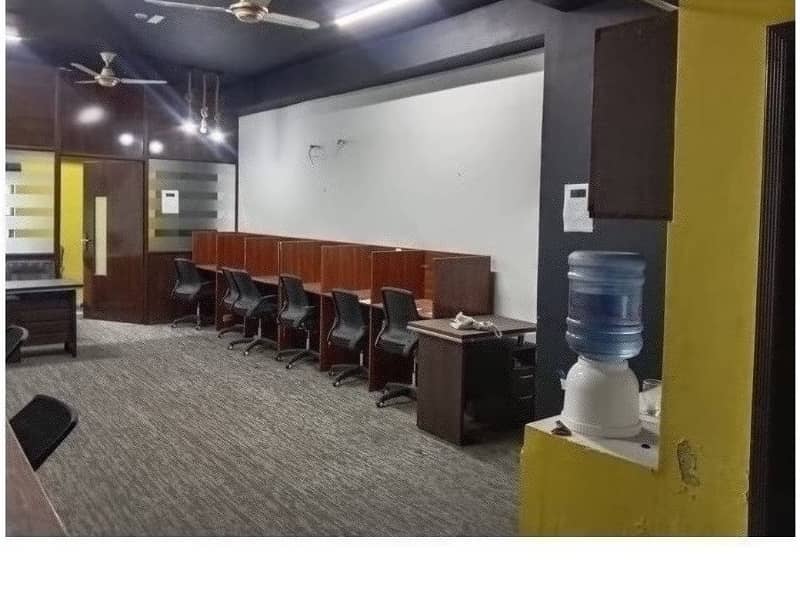 Fully Furnished Office Area 600 Square Feet Office Available For Rent Real Pictures In Gulberg 3 Lahore 2