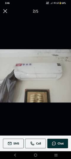 Dawlance 1.5 ton DC inverter heat and cool