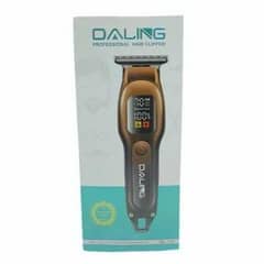 Men's hair clipper with comfortable grip - high/low speed settings