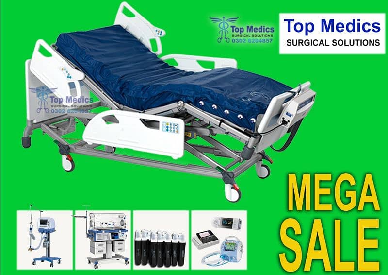 USA imported Hospital Bed Patient Bed Cardiac Bed ICU Bed Medical Bed 4