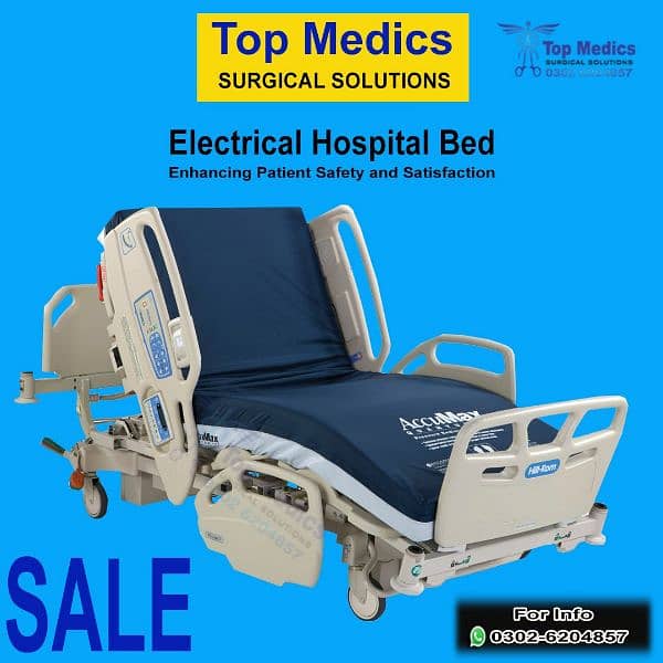 Hospital Bed/ Medical Bed/ ICU bed/ HILL ROM BED / ELECTRIC BED 2