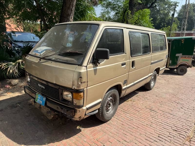 Toyota Hiace Wapda Auction 2