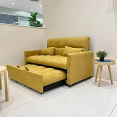 2 Seater Folding Sofa Cum Bed  King Style  10 years warranty