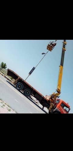 Truck mounted crane