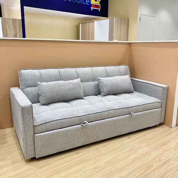 3 Seater Folding Sofa Bed  10 Year Warranty  maqboolinterior. pk  6