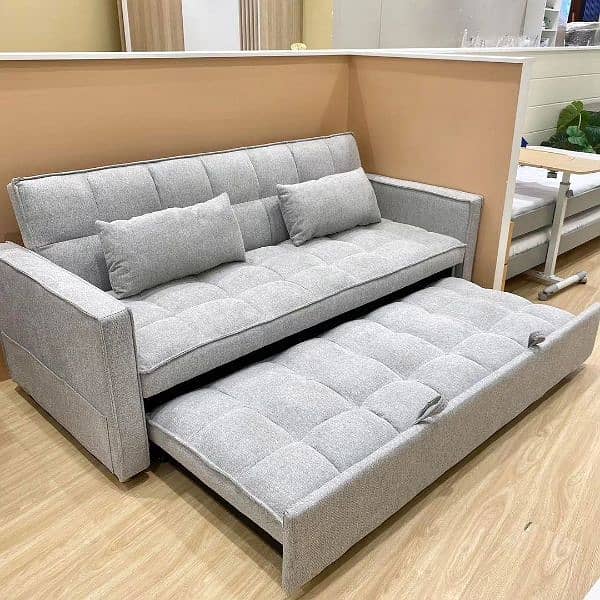 3 Seater Folding Sofa Bed  10 Year Warranty  maqboolinterior. pk  7