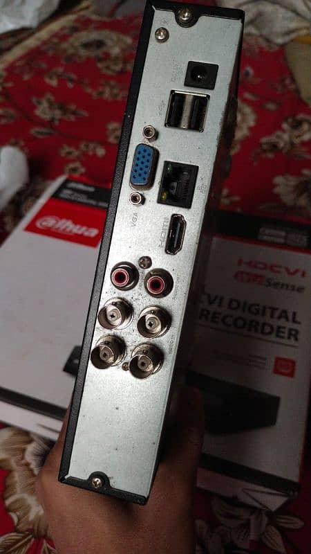 2 cameras with DVR 10by10 condition 4