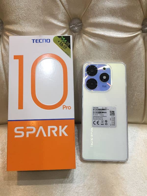 Tecno Spark 10 ProFull Box Full Ok Set Ha No Problem 1