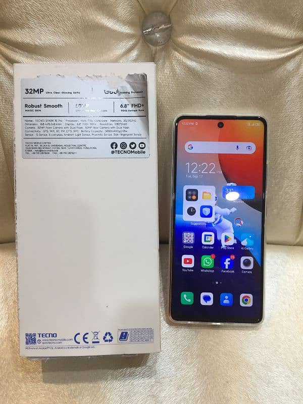 Tecno Spark 10 ProFull Box Full Ok Set Ha No Problem 2