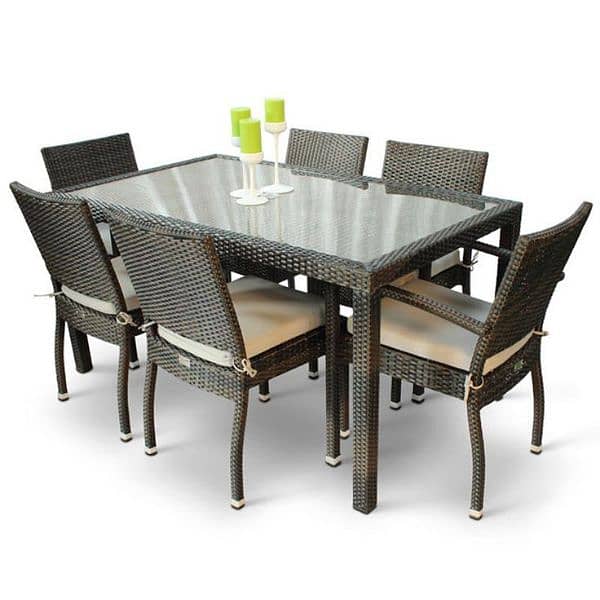 Garden chairs/rattan sofa sets/dining tables/UPVC outdoor furniture 12