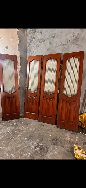 solid engraved kail wood doors 0