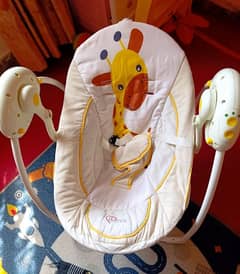 zubaida's tinnies baby swing and bouncer automatic