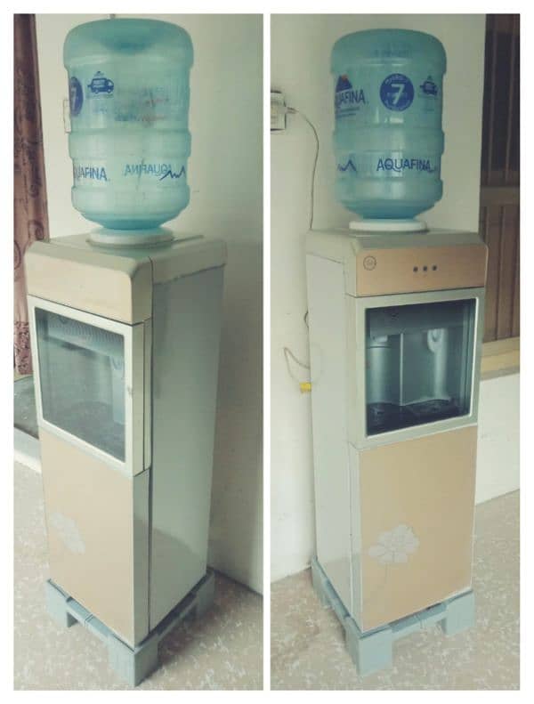 imported Water dispenser with mini fridge 1