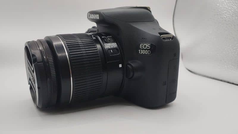 DSLR CAMERA CANON 1300D WITH KIT LENS 18-55 0