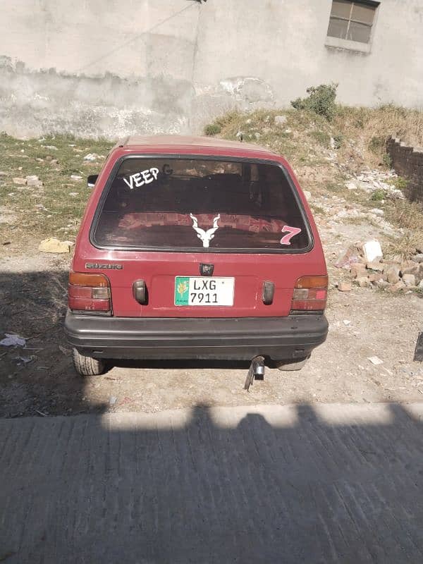 Suzuki Mehran VX 1998 5