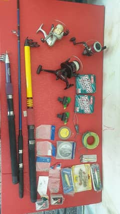 Fishing Equipment For Sale on Urgent Basis - Very Cheap