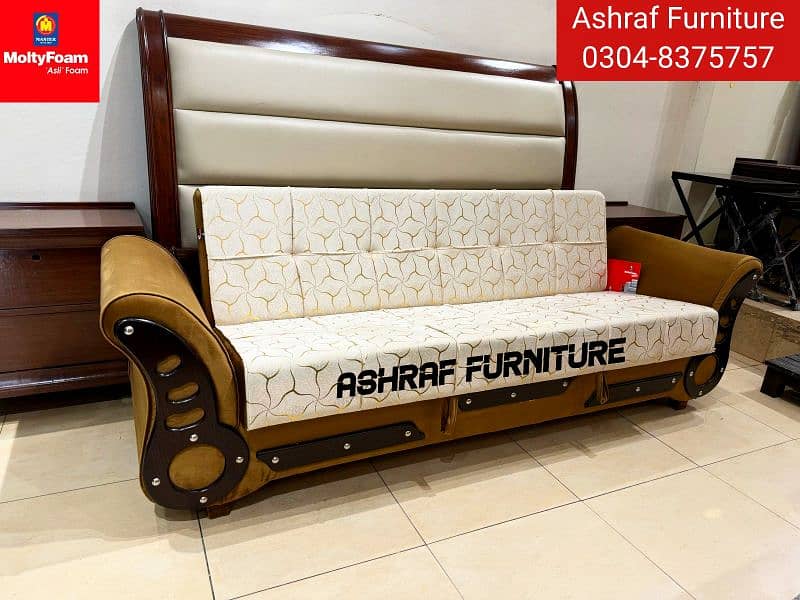 Sofa cum bed/Double cumbed/Sofa/LShape/Combed/Double bed  0304-8375757 11