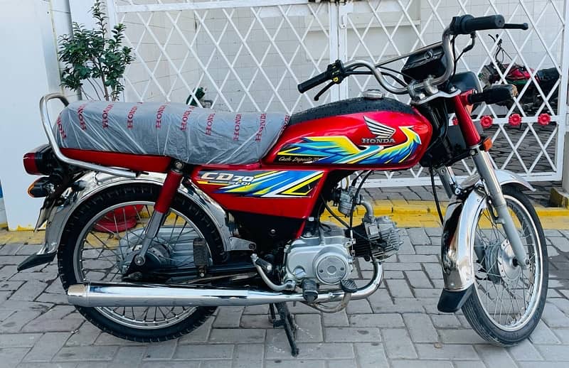 Honda CD70 model 2021 for sale urgently 1