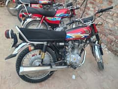 Honda cg 125 urgent sale file available ha smart card excise sa