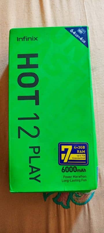 infinix hot 12 play model 4