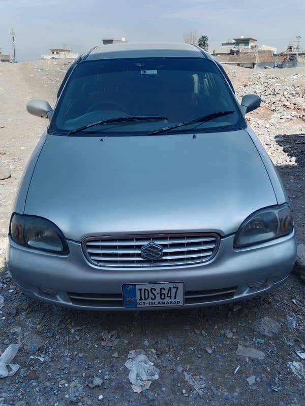 Baleno 2002 islamabad num urgent sale 1