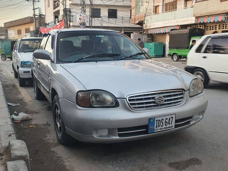 Baleno 2002 islamabad num urgent sale 4