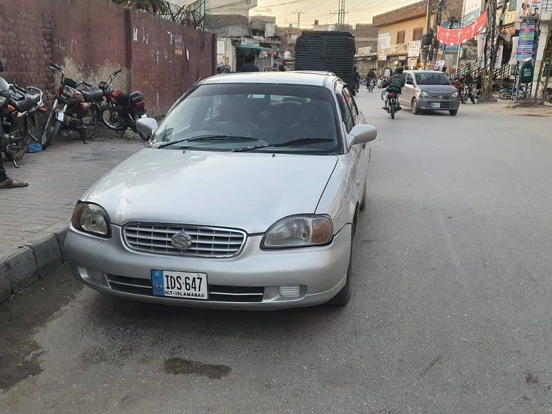 Baleno 2002 islamabad num urgent sale 8